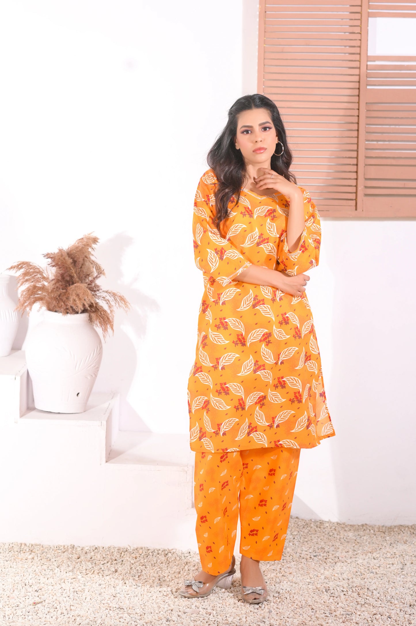 2-Piece Stitched Suit.