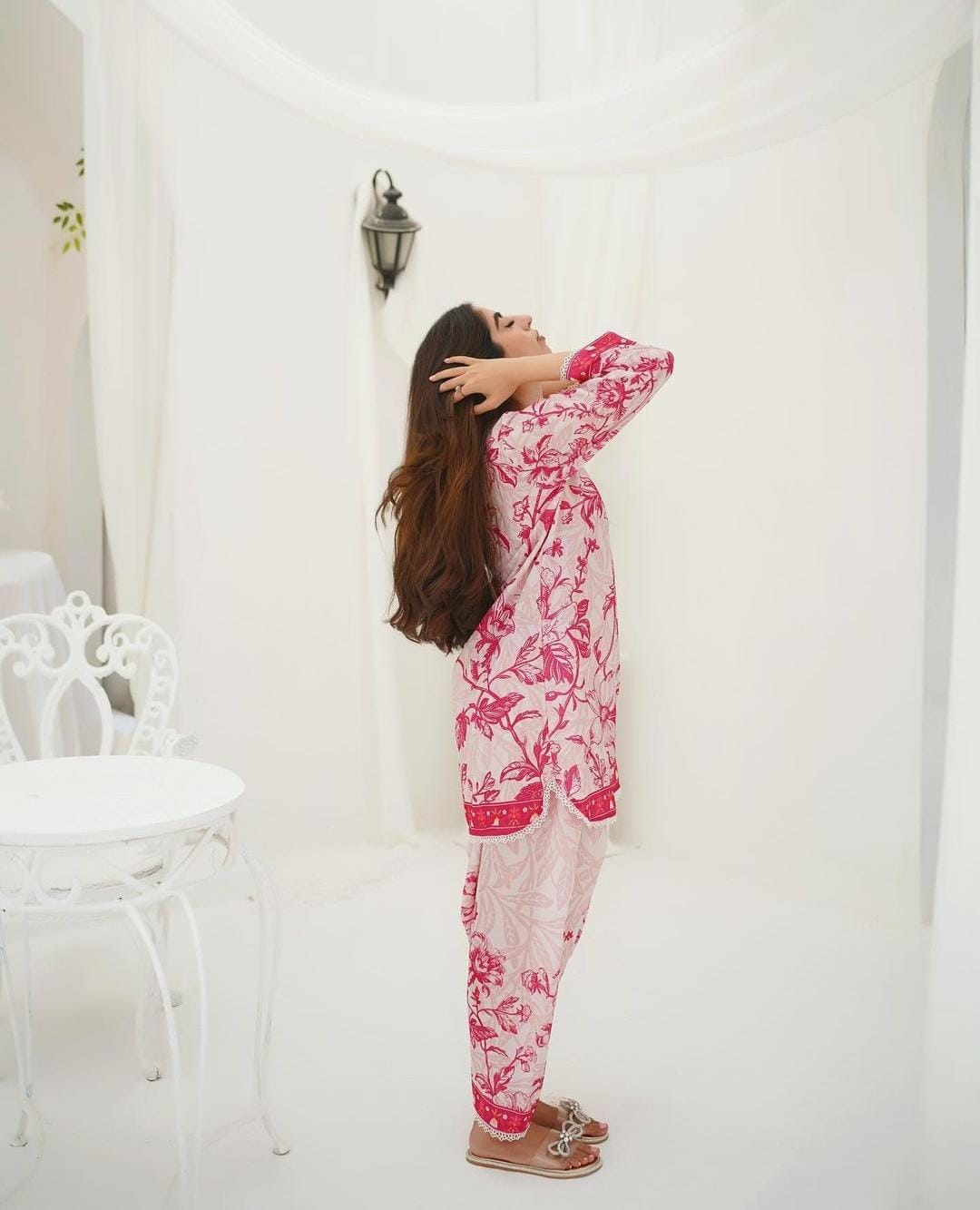 Rose Charm 2 Piece Swiss Premium Lawn